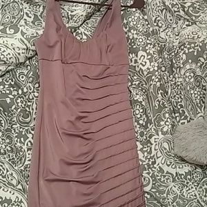 Cute bodycon ribbed dress body fitting